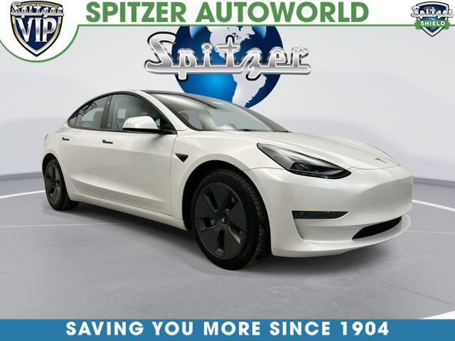 used 2023 Tesla Model 3 car, priced at $20,955