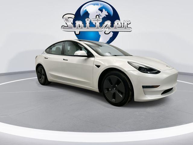 used 2023 Tesla Model 3 car, priced at $20,955