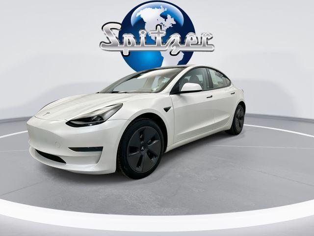 used 2023 Tesla Model 3 car, priced at $20,955