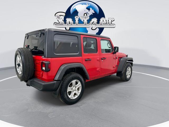 used 2021 Jeep Wrangler Unlimited car, priced at $25,453