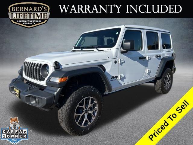 used 2025 Jeep Wrangler car, priced at $34,999