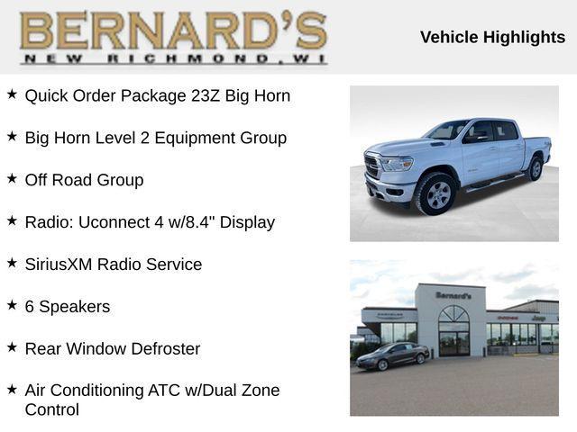 used 2021 Ram 1500 car, priced at $28,999