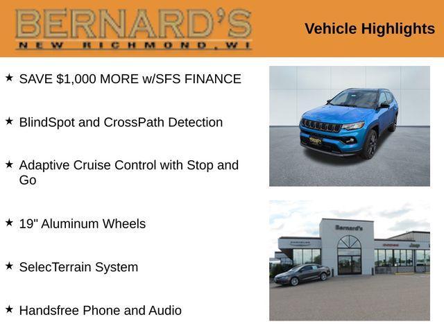 new 2026 Jeep Compass car, priced at $32,988