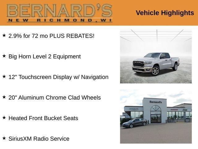 new 2026 Ram 1500 car, priced at $51,888