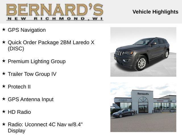 used 2021 Jeep Grand Cherokee car, priced at $24,999