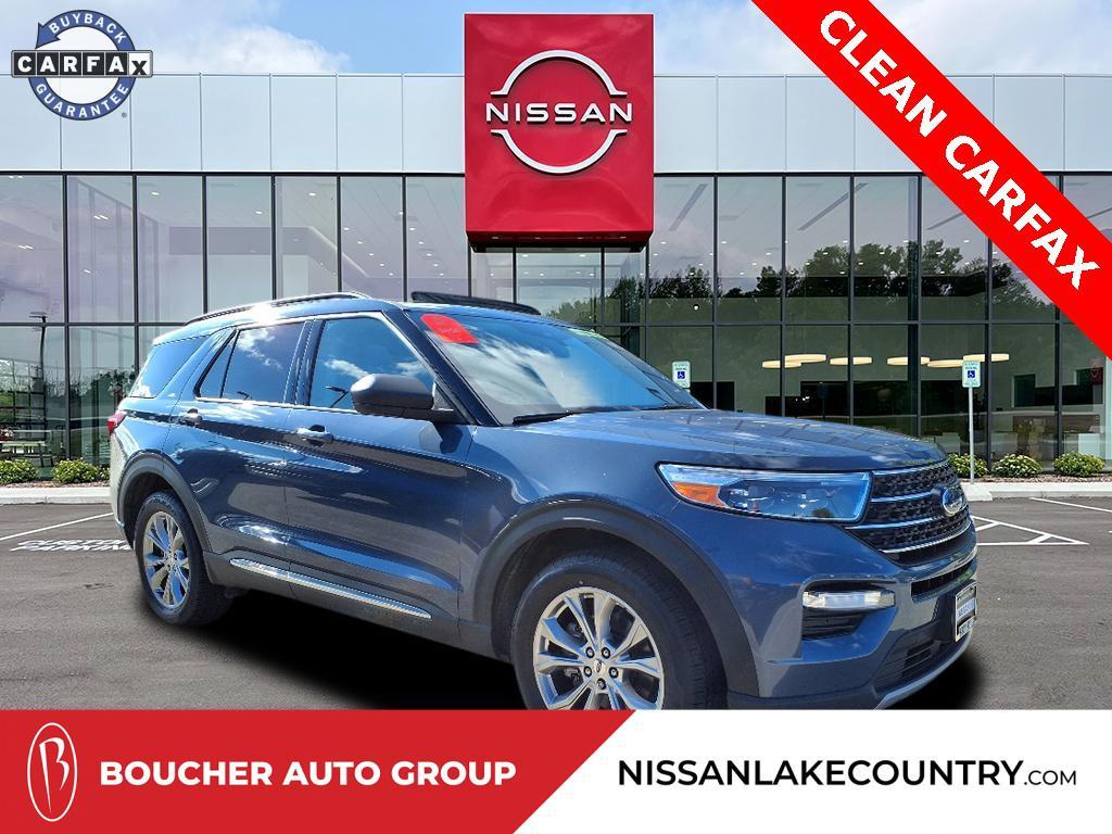 used 2021 Ford Explorer car, priced at $28,357