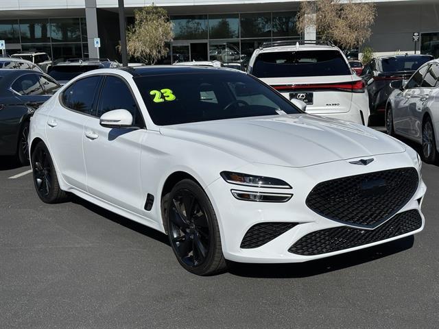 used 2023 Genesis G70 car, priced at $34,990