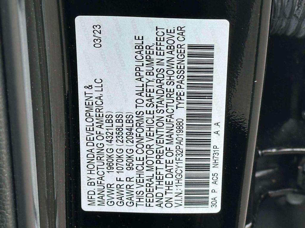 used 2023 Honda Accord car, priced at $21,994
