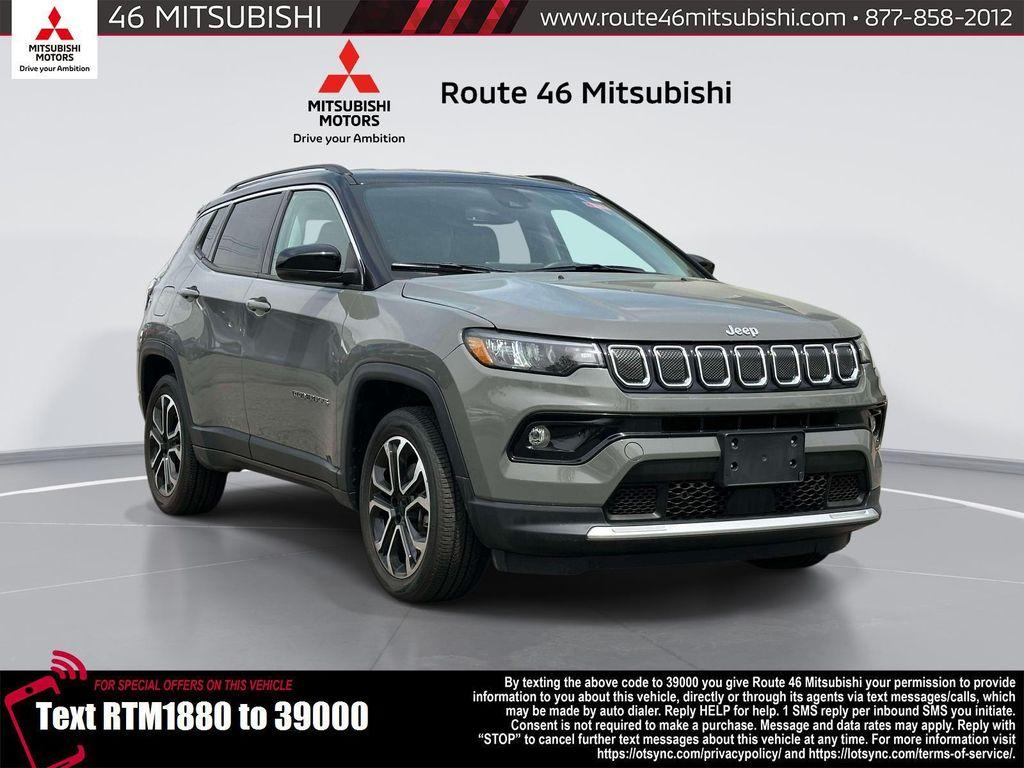 used 2022 Jeep Compass car, priced at $21,994