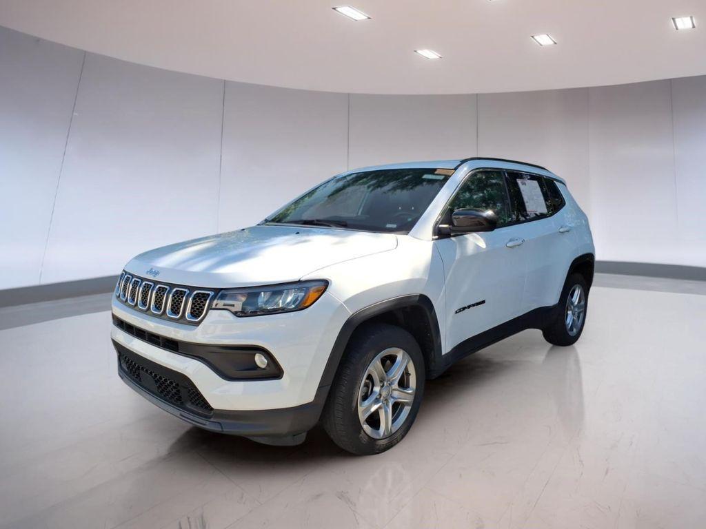 used 2024 Jeep Compass car, priced at $16,895