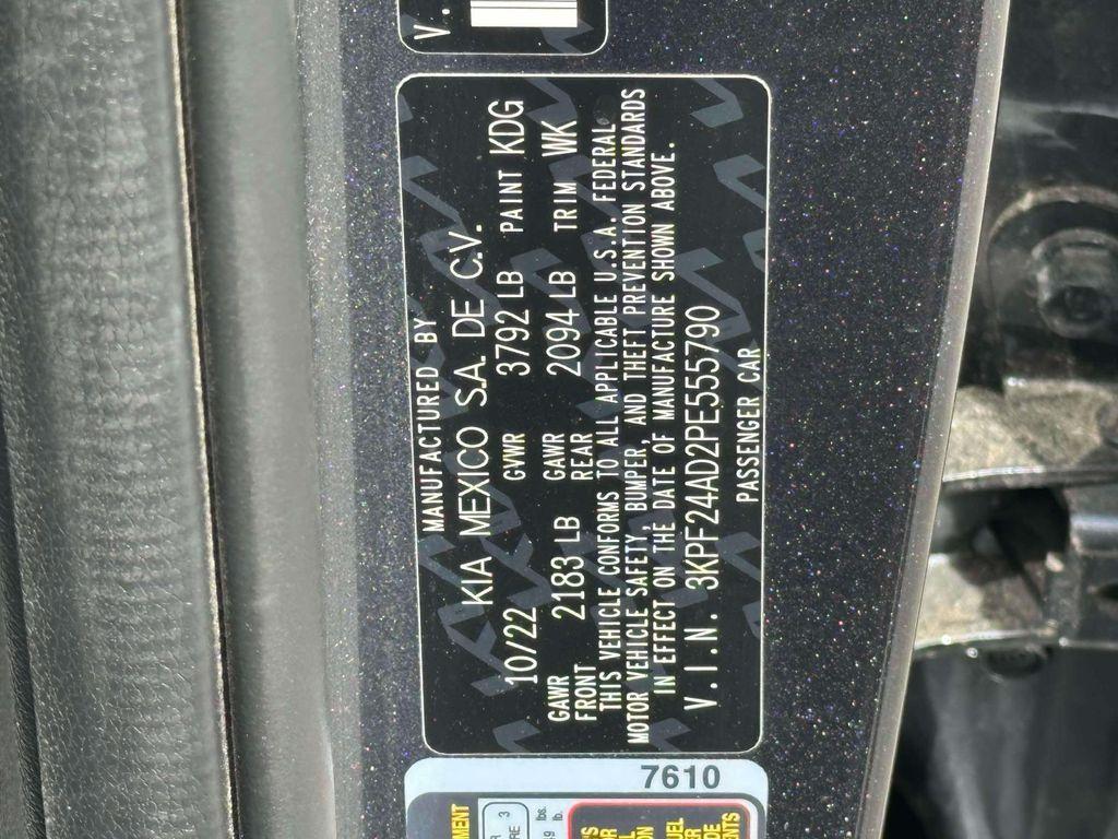 used 2023 Kia Forte car, priced at $18,994