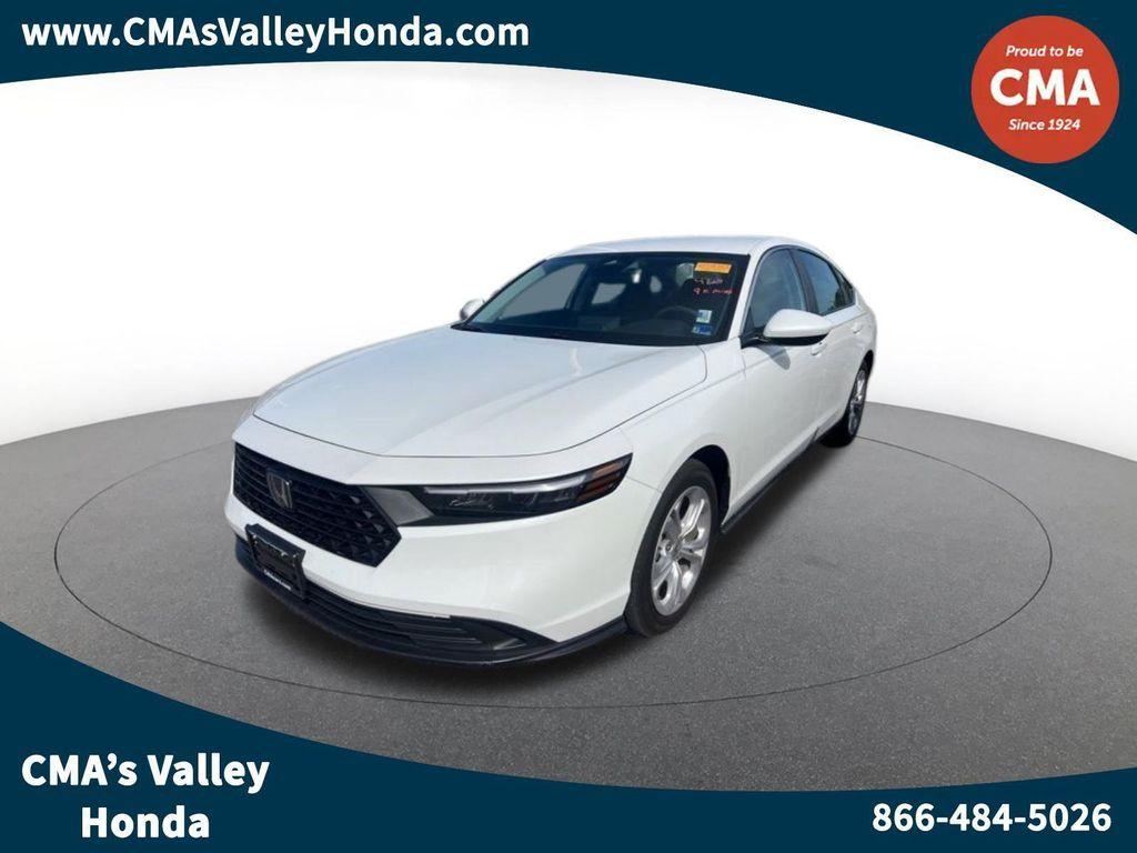 used 2025 Honda Accord car, priced at $27,698
