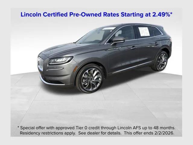 used 2023 Lincoln Nautilus car, priced at $35,571