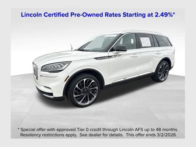 used 2023 Lincoln Aviator car, priced at $42,970