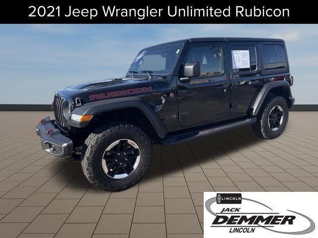 used 2021 Jeep Wrangler Unlimited car, priced at $26,199