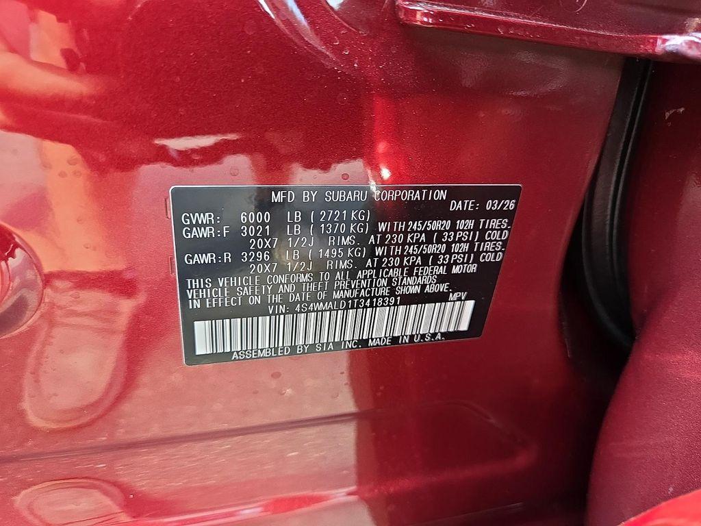 new 2026 Subaru Ascent car, priced at $50,895