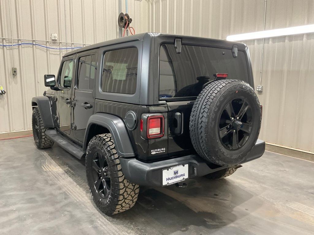 used 2021 Jeep Wrangler Unlimited car, priced at $23,350