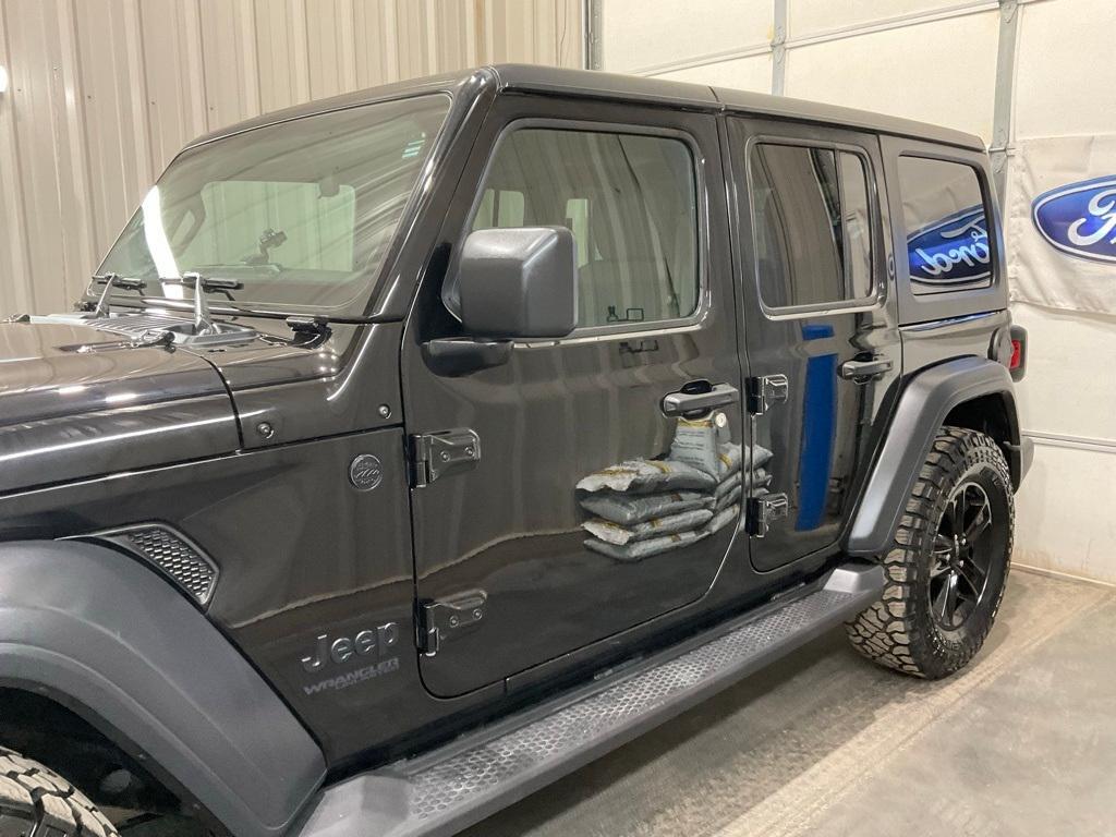 used 2021 Jeep Wrangler Unlimited car, priced at $23,350