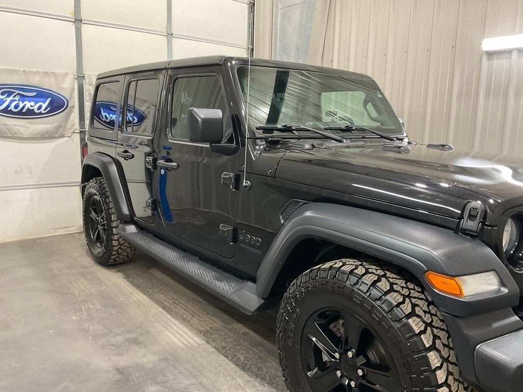 used 2021 Jeep Wrangler Unlimited car, priced at $23,350
