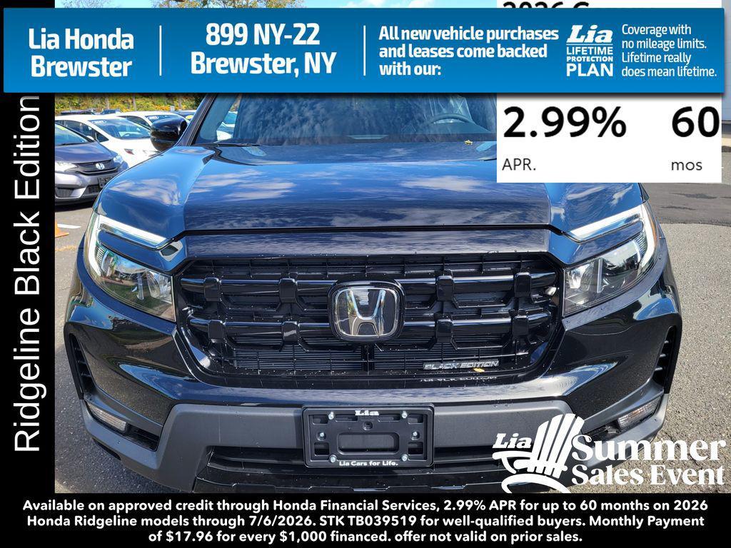 new 2026 Honda Ridgeline car, priced at $49,065