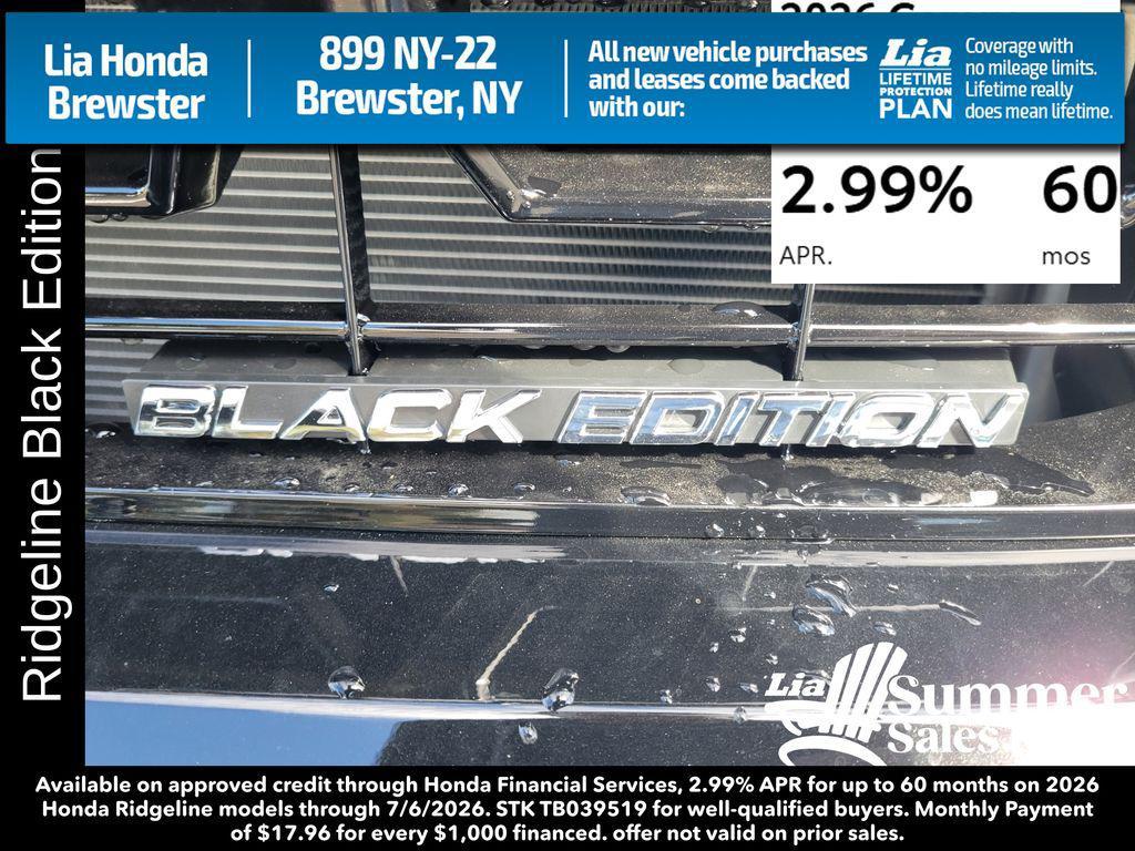 new 2026 Honda Ridgeline car, priced at $49,065