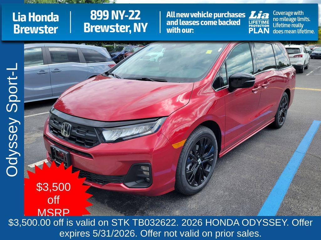 new 2026 Honda Odyssey car, priced at $46,875