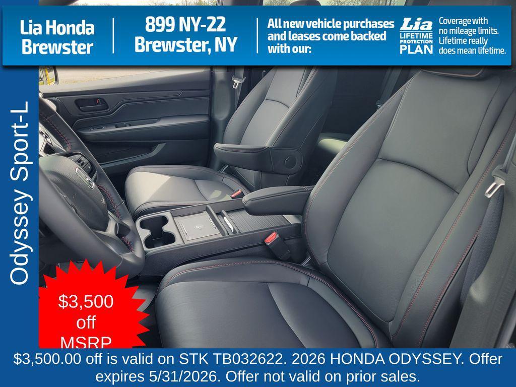 new 2026 Honda Odyssey car, priced at $46,875