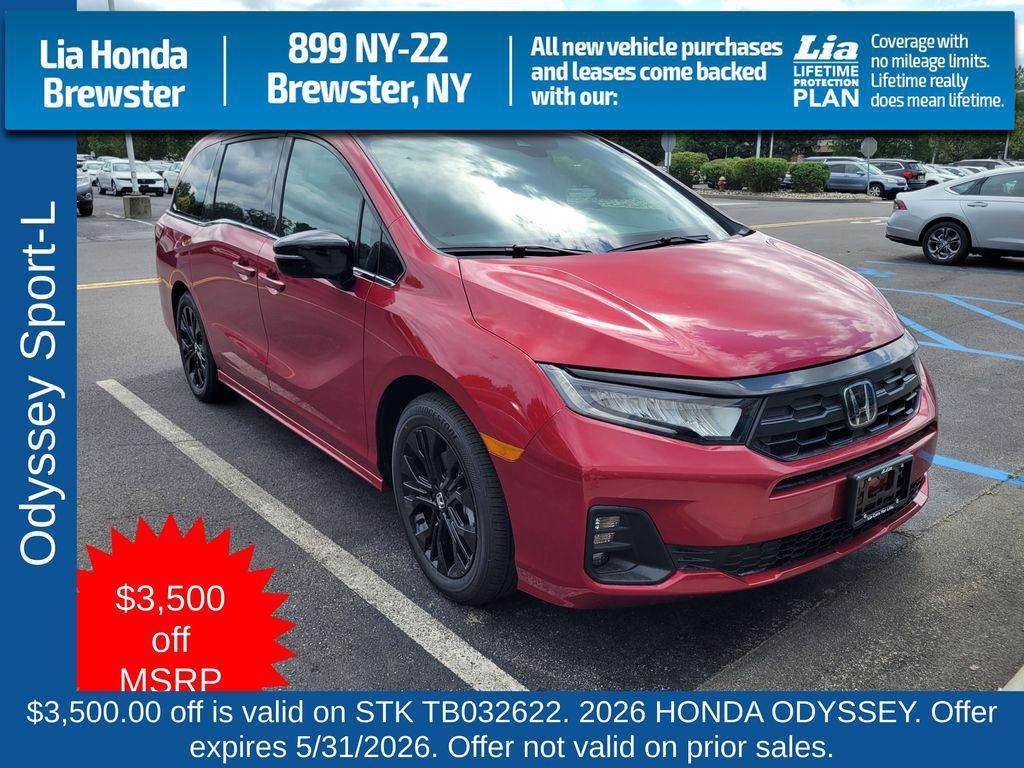 new 2026 Honda Odyssey car, priced at $46,875