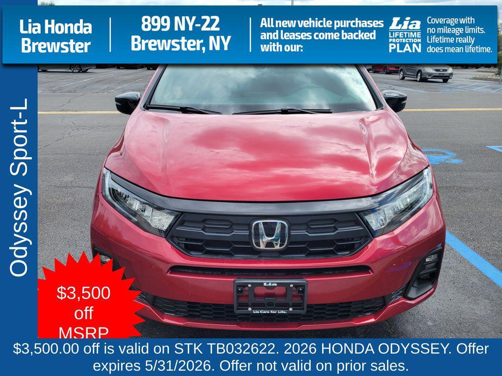 new 2026 Honda Odyssey car, priced at $46,875