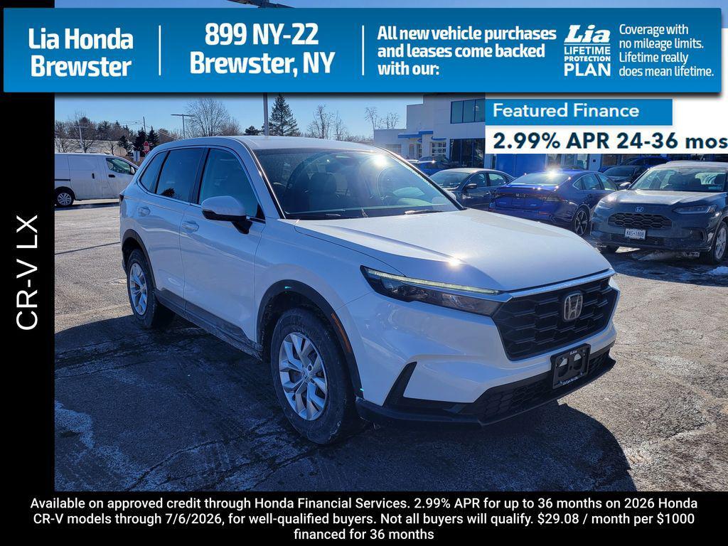new 2026 Honda CR-V car, priced at $34,325