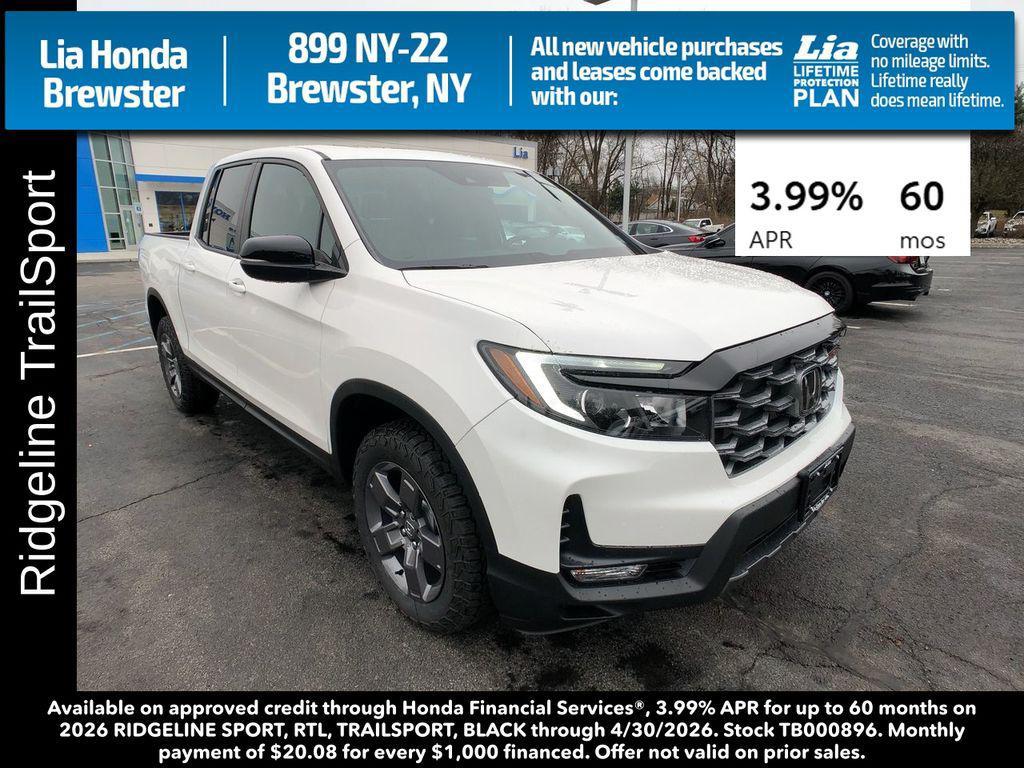 new 2026 Honda Ridgeline car, priced at $47,745