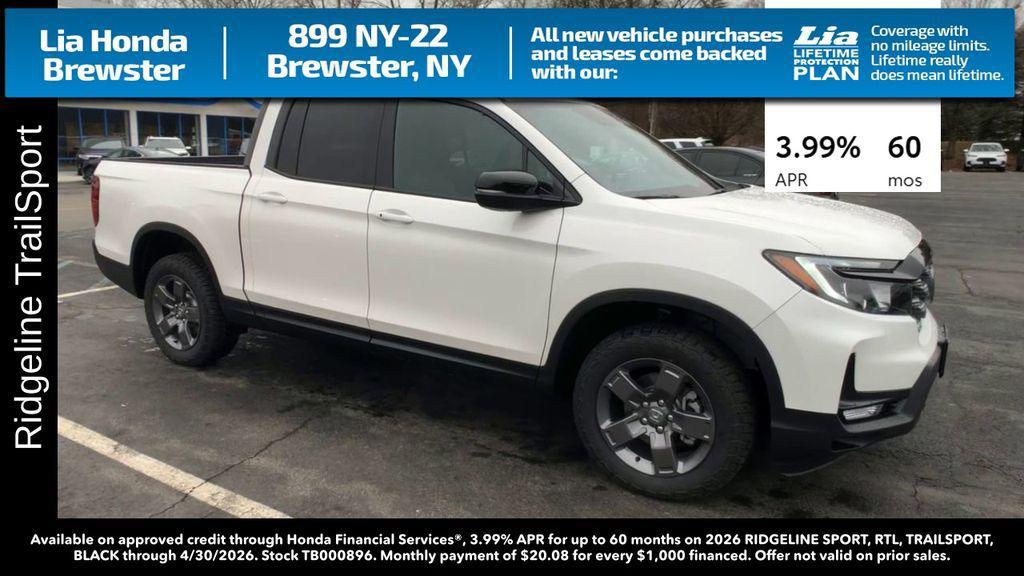 new 2026 Honda Ridgeline car, priced at $47,745