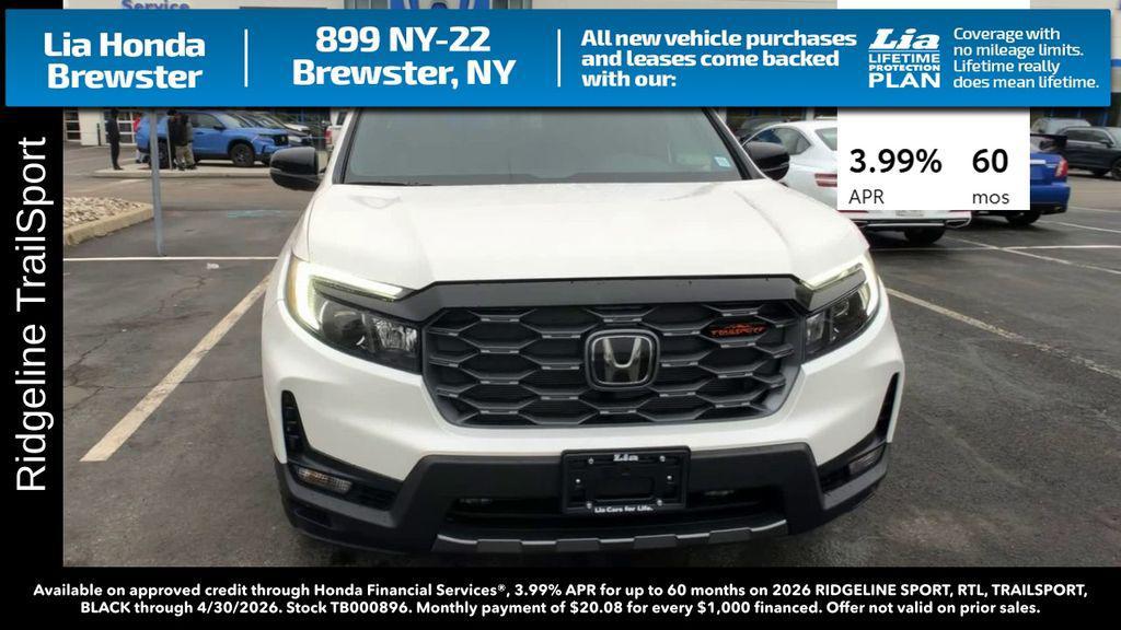 new 2026 Honda Ridgeline car, priced at $47,745