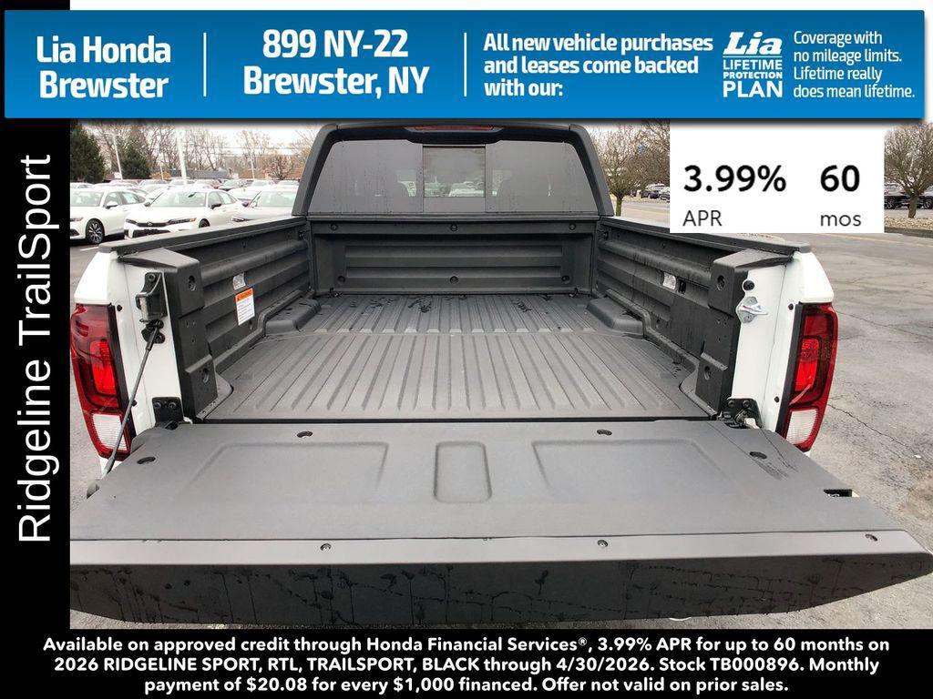new 2026 Honda Ridgeline car, priced at $47,745