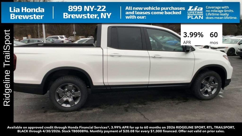 new 2026 Honda Ridgeline car, priced at $47,745