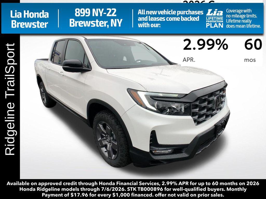 new 2026 Honda Ridgeline car, priced at $47,745