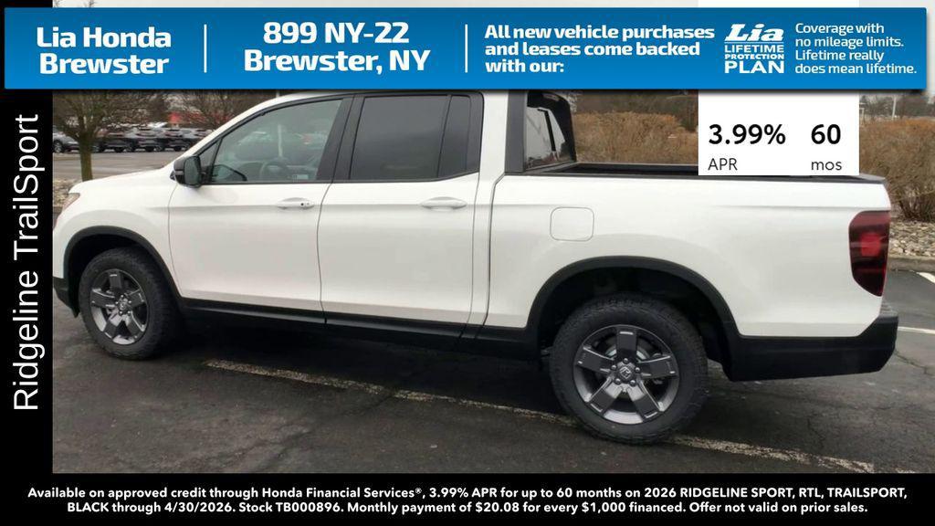 new 2026 Honda Ridgeline car, priced at $47,745