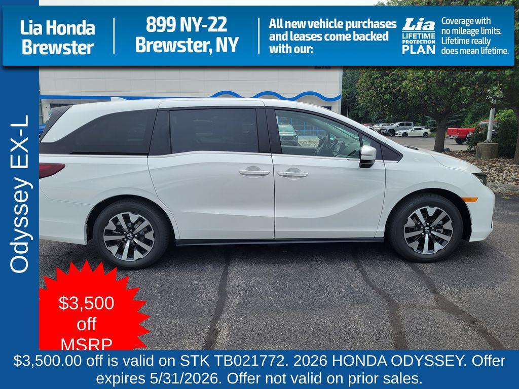 new 2026 Honda Odyssey car, priced at $44,745