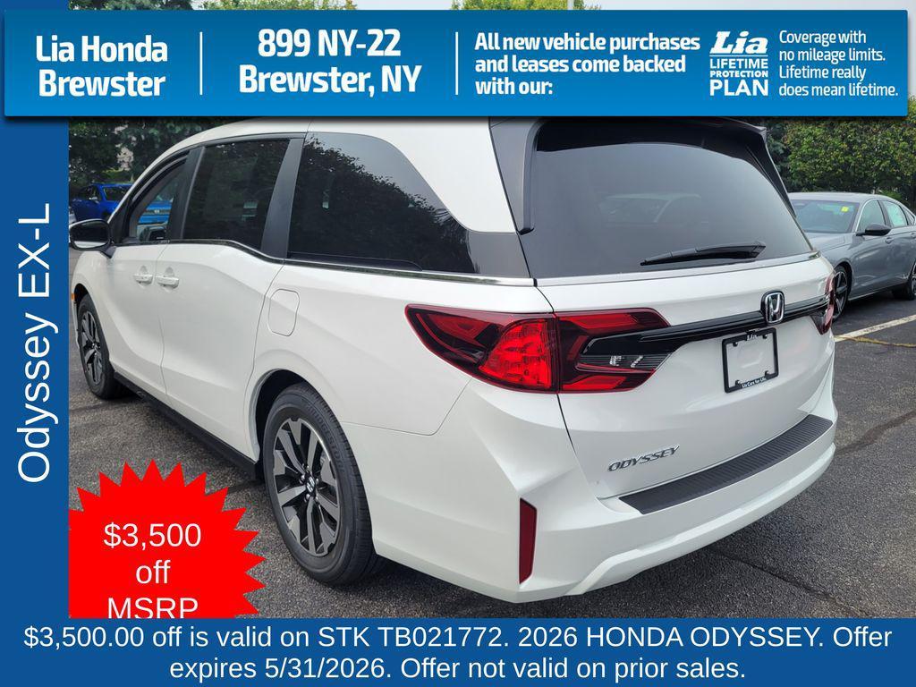 new 2026 Honda Odyssey car, priced at $44,745