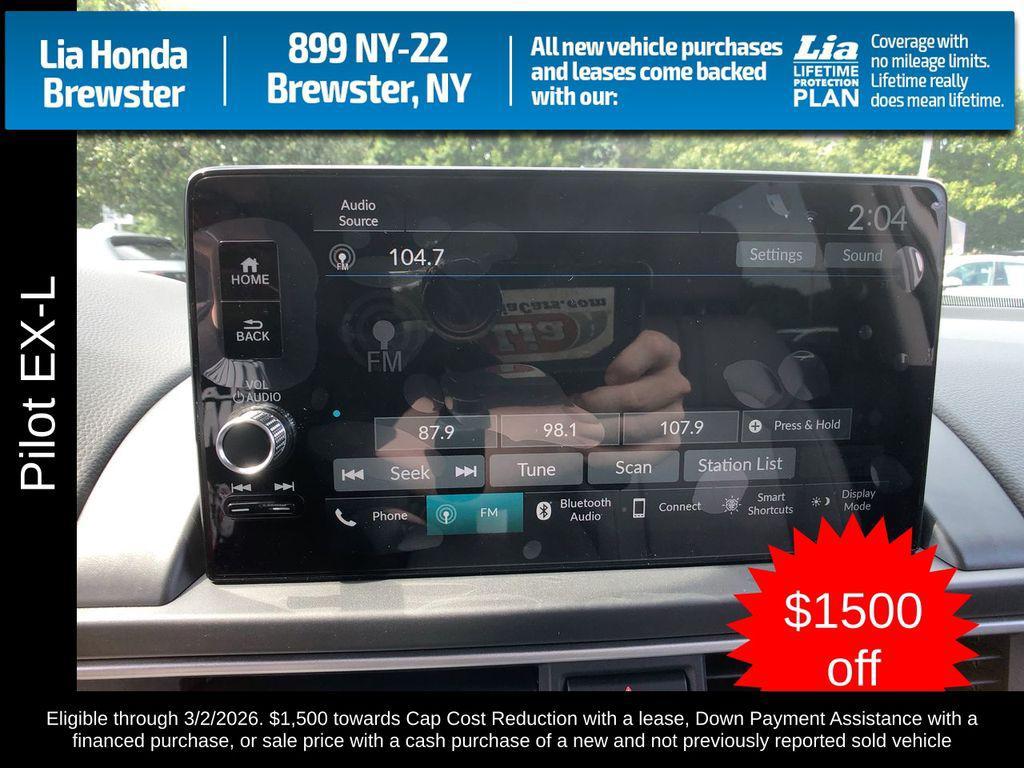 new 2025 Honda Pilot car, priced at $49,030