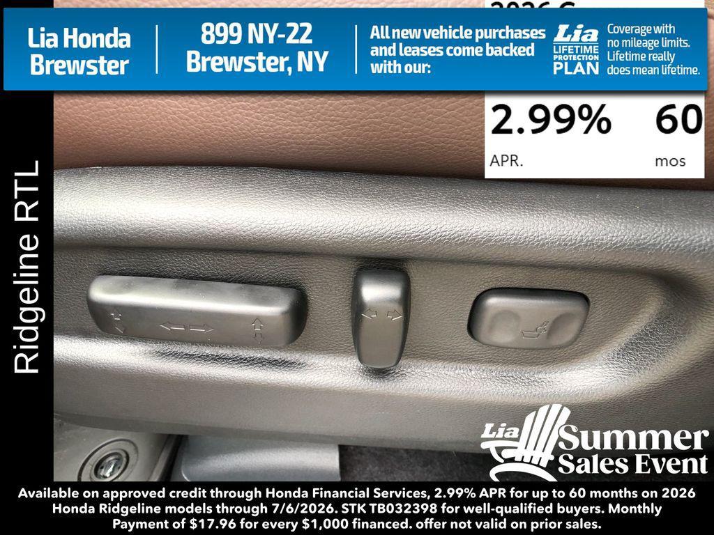 new 2026 Honda Ridgeline car, priced at $45,090