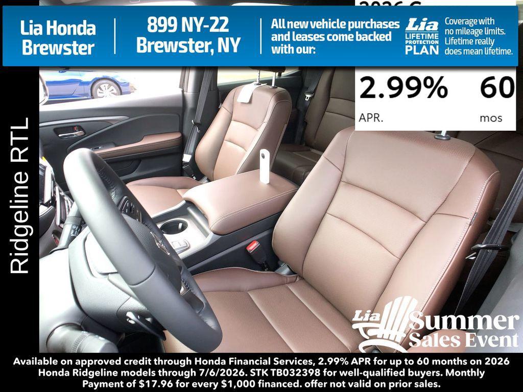 new 2026 Honda Ridgeline car, priced at $45,090
