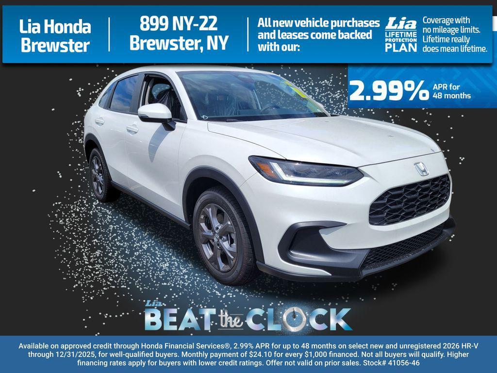 new 2026 Honda HR-V car, priced at $29,605