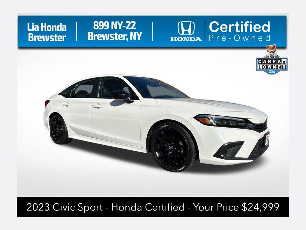used 2023 Honda Civic car, priced at $24,999