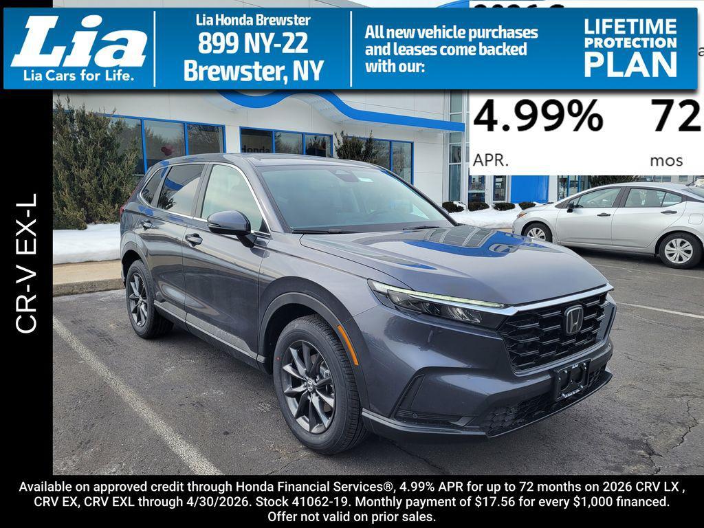 new 2026 Honda CR-V car, priced at $38,350