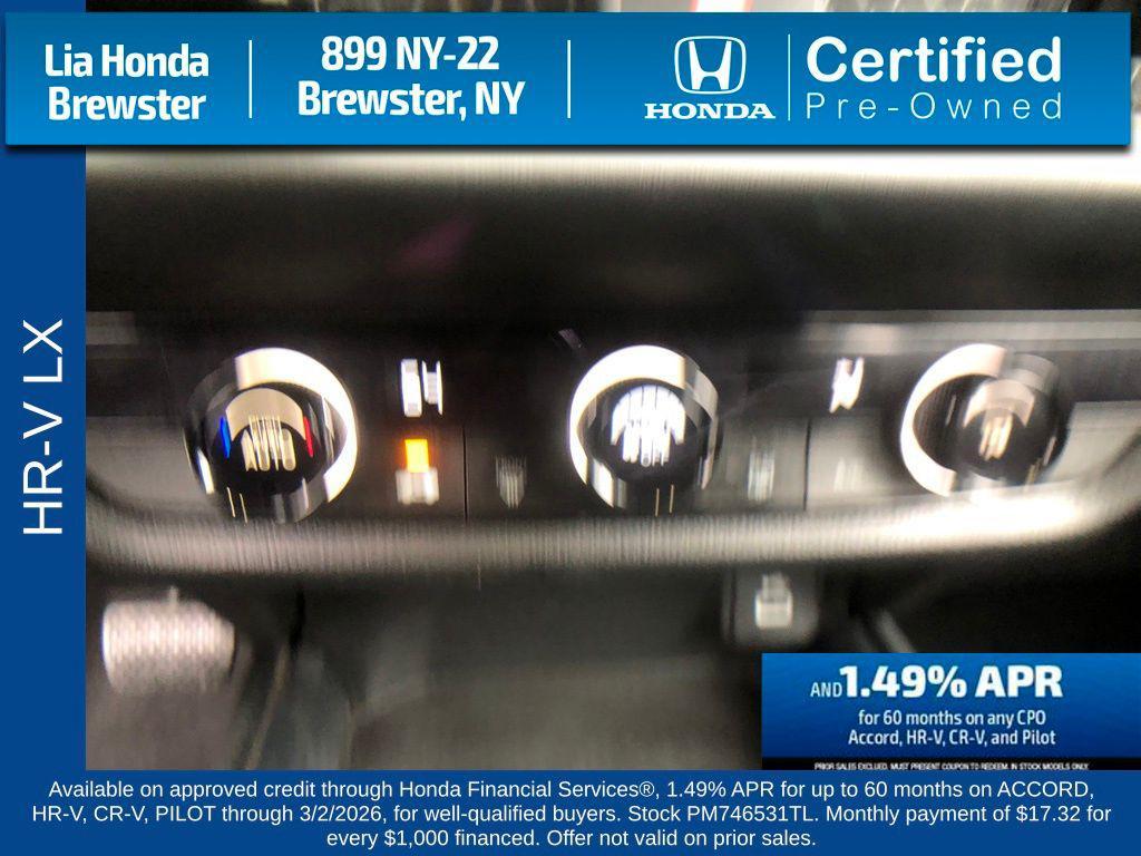 used 2023 Honda HR-V car, priced at $23,747