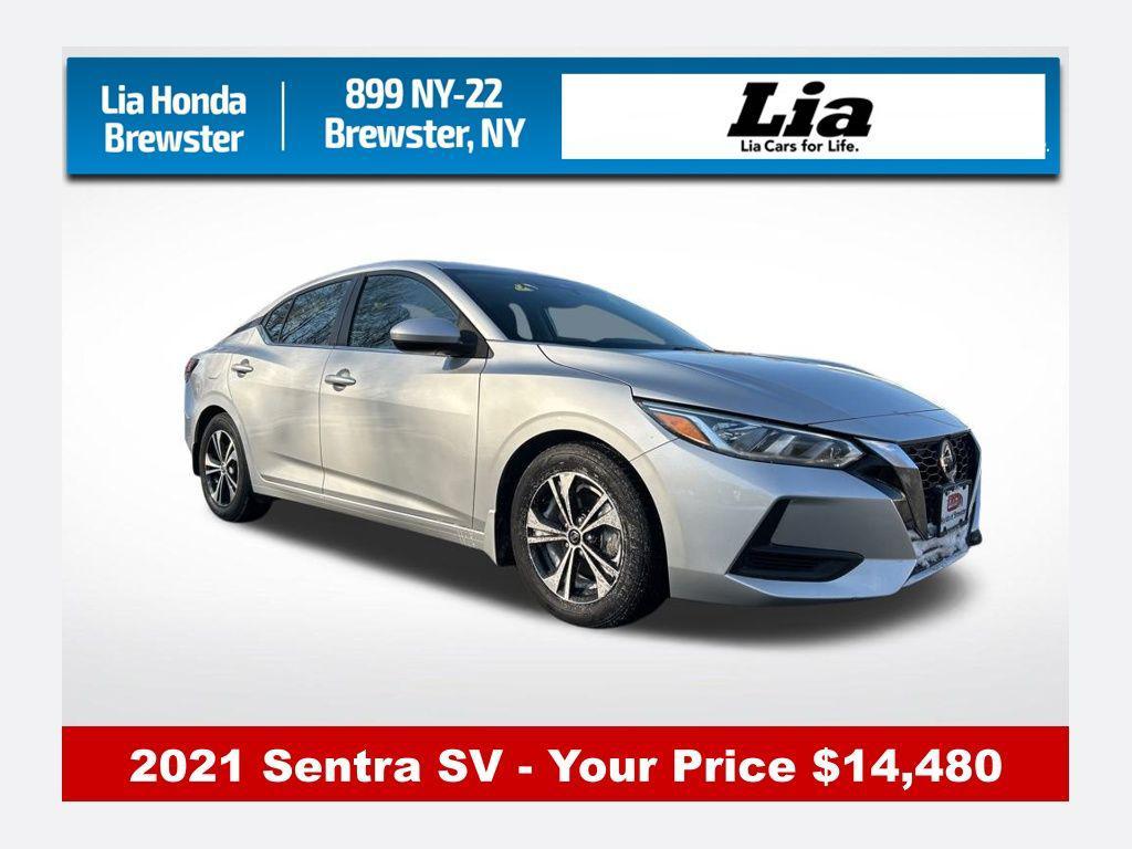 used 2021 Nissan Sentra car, priced at $14,480