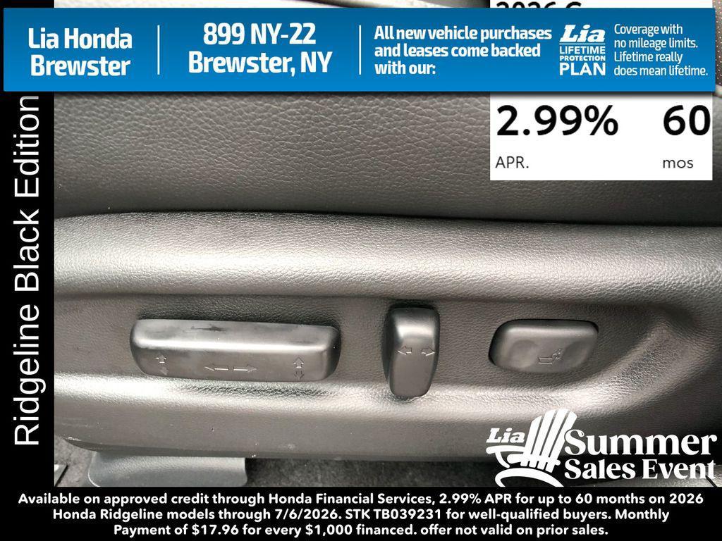 new 2026 Honda Ridgeline car, priced at $48,890