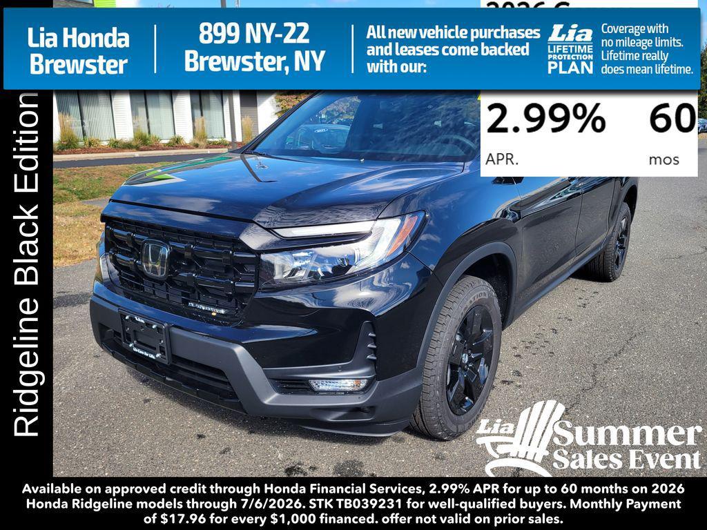 new 2026 Honda Ridgeline car, priced at $48,890