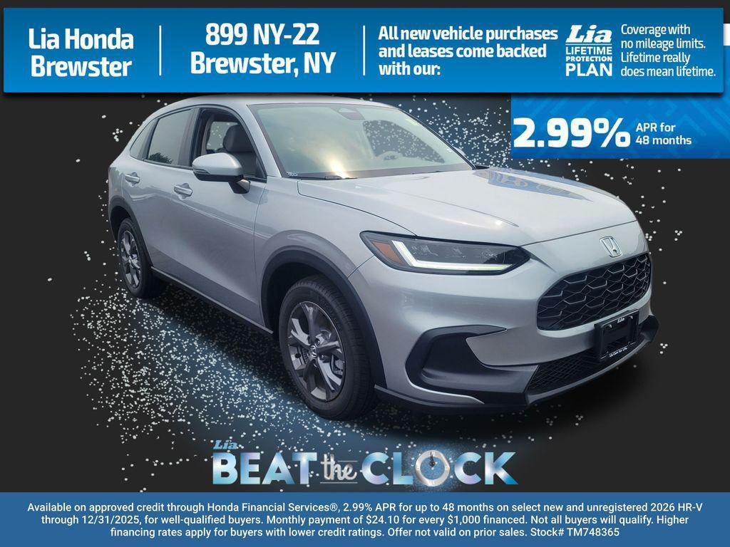 new 2026 Honda HR-V car, priced at $29,150